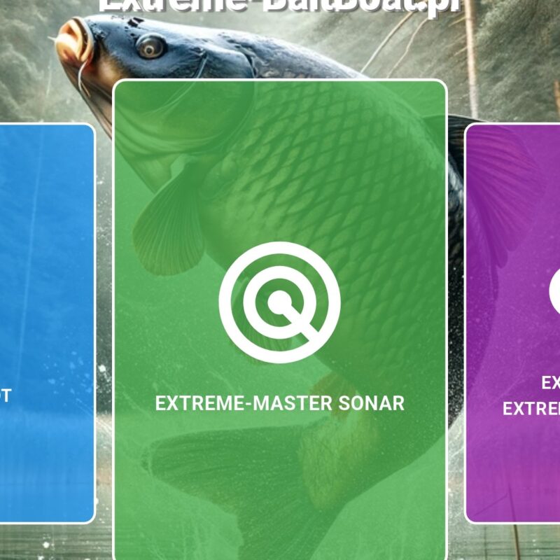 Extreme-Master Sonar S200 - Profesjonalna echosonda do łódek zanętowych